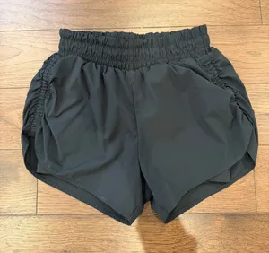 Marika Black Smocked Waist Athletic Shorts Size Small - C72-026 thumbnail 1