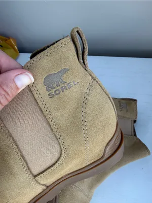 Sorel Evie II chelsea boot tan Sz 7 EUC thumbnail 5