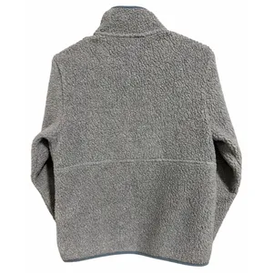 Patagonia Retro Pile Marsupial Fleece Pullover Salt Gray Women's‎ Size XS thumbnail 2