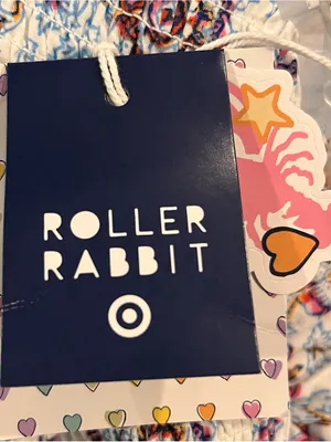 🌸Nwt Roller Rabbit Blue And White Floral Maxi Dress Size Small🌸 thumbnail 7