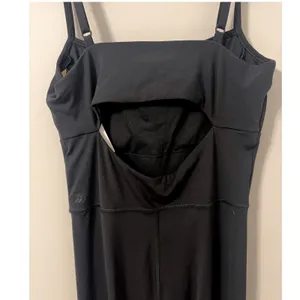 All In Motion Everyday Soft Jumpsuit Black XS Cutout Back Activewear New w/ Tags thumbnail 8