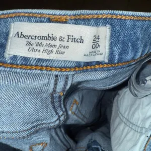 Abercrombie & Fitch The 80’s Mom Jean Ultra High Rise Blue Denim Size 24/00 thumbnail 6