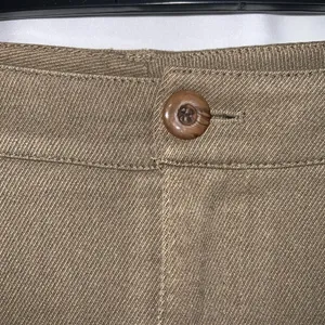 Peace Of Cloth NYC Khaki Stretchy High Rise Slim Straight Leg Pants 8 thumbnail 4