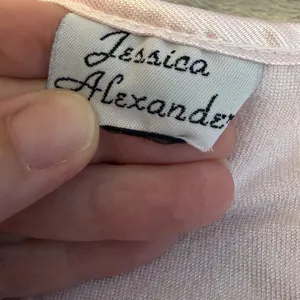 Vintage Jessica Alexander Womens Size XL Pink Satin Nightgown Embroidered Lace thumbnail 4