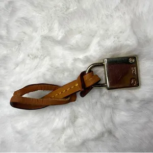 DOONEY & BOURKE Lock Brown Bag Charm thumbnail 2