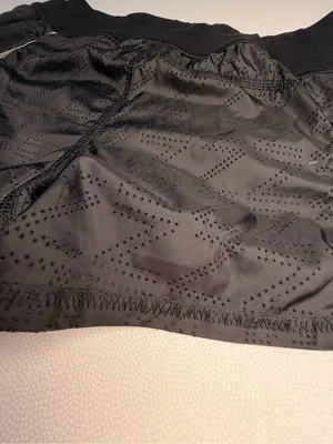 Zella Women’s Running Shorts Size L Black Perforated Lined Athletic Drawstring thumbnail 6
