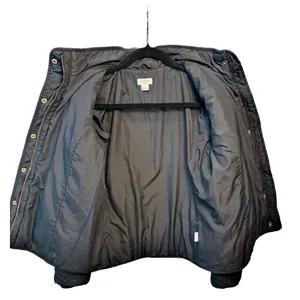 J.Crew Black Quilted Field Puffer Jacket with Gold Hardware Small thumbnail 8