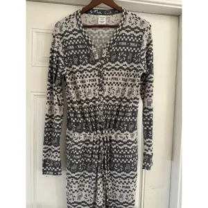 PINK Victoria's Secret Waffle Knit One-Piece Thermal Pajamas Onesie Medium thumbnail 3
