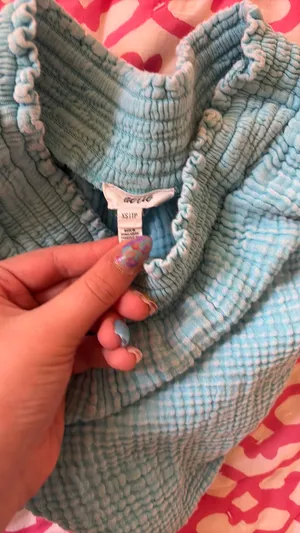 Blue Aerie shorts for beach women size XS thumbnail 2