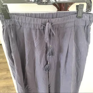 Paige Solynne tie waist pant in periscope thumbnail 10