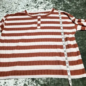 American Eagle‎ Ribbed Striped Top thumbnail 4