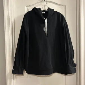 Nike‎ Icon Clash Women Hoodie Sweatshirt Size 1X JDI Metal Cufflinks Swoosh Logo thumbnail 6