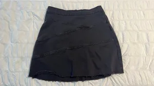 Mustard Seed Black Denim Skirt thumbnail 1