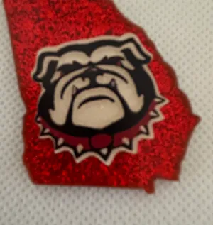 University of Georgia | Georgia Bulldogs dangle pierced earrings thumbnail 5