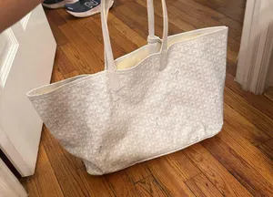 White Tote Bag thumbnail 1