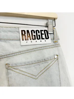 The Ragged Priest Dad Jeans Size 30 Light Wash Cotton‎ Baggy Y2K Grunge Slouchy thumbnail 7