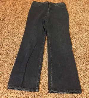 Gloria Vanderbilt Womens Jeans‎ Size 12 Dark Wash Bootcut The Perfect Fit thumbnail 1