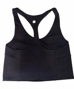Zella Black Racerback Sports Bra thumbnail 1
