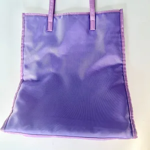 Clinique MakeUp Cosmetic Travel Carry Tote Bag Storage Lavender Purple New thumbnail 8