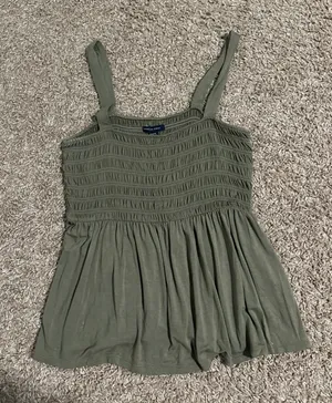 American Eagle Smocked Tank Top thumbnail 1