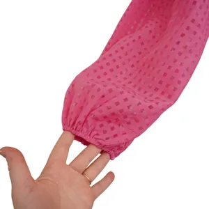Petal + Pup Pink Check Wrap Mini Dress Smocked‎ Feminine Bachelorette Party thumbnail 3