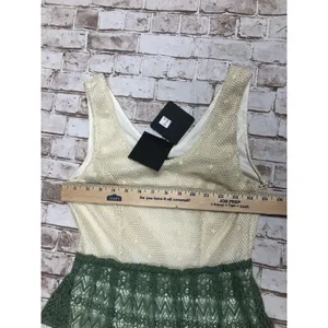 NWT Anthopologie‎ RYU Women's Lace Crochet Trim Sleeveless Feminine Dress Size S thumbnail 6