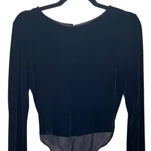 Victoria's Secret Velour Bodysuit‎ Large thumbnail 5