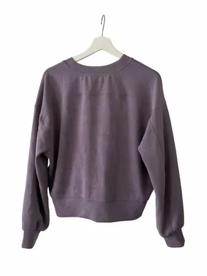 Lululemon Softstreme Perfectly Oversized Cropped Crew Size 4 thumbnail 4