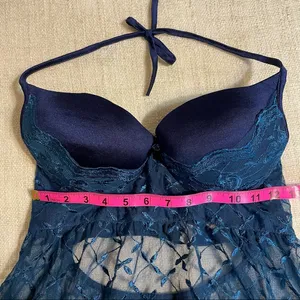 Coquette Push Up Lace Baby Doll Top thumbnail 15