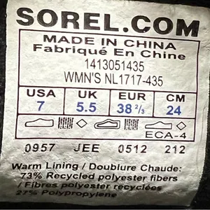 Sorel Premium Women's Size 7 Boots CVS NL1717-435 Blue Waterproof Snow Boots thumbnail 6