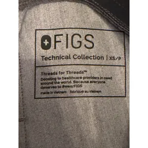 FIGS Zamora Technical Collection XS Heather Gray Jogger‎ Scrub Pants Loose Fit thumbnail 3