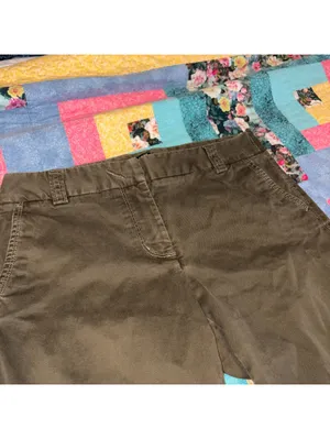J.Crew $128 Woman’s Size 6 Cityfit Casual Work Pants Straight Leg Clasp Button thumbnail 5
