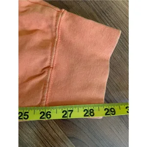 Nike Women’s Cotton Acid Wash Orange Fleece Lightweight Joggers L Athleisure thumbnail 8