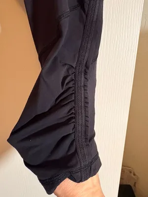 Lululemon Run for Your Life crop leggings in black thumbnail 4