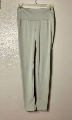Women's Light Gray Butt Lifting Yoga Gym Leggings thumbnail 2