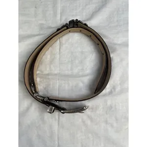 Lake Shore Drive Women's Western Brown Leather Silver Buckle Belt S/M SKU 3260 thumbnail 2