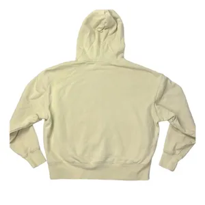 NEW WeWoreWhat Women's Size Small Light Yellow Oversized Hoodie Jacket thumbnail 5