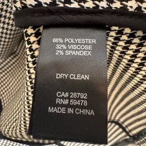 Rachel Zoe Women’s Houndstooth Ruched Sleeve Blazer XL thumbnail 6