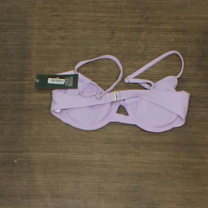NWT Wild Fable Womens Shirred Underwire Bikini Top PID-G84E3G S Light Purple thumbnail 3