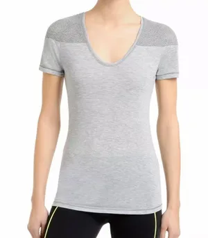 2(X)IST Mesh Shoulder Jersey Active top Gray thumbnail 2