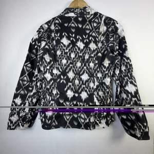 Chico’s 0 career business casual Open Blazer jacket small 4 6 artsy boho western thumbnail 8