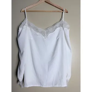 Women's Cold Shoulder Blouse S White Lace Long Sleeve Fairy Romantic Party Night thumbnail 2