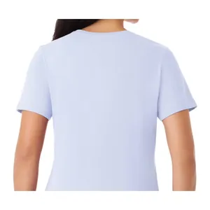 Members Mark Womens Tee Blue Size XS Glacier Short Sleeve Crewneck Classicwear thumbnail 5