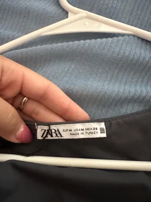 ZARA Black top thumbnail 2
