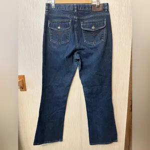 Lauren Ralph Lauren Classic Bootcut Jeans ‎ Dark Wash Womens 10 thumbnail 2