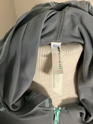 Free People Movement Half-Zip Athletic Hoodie Gray Size M thumbnail 2