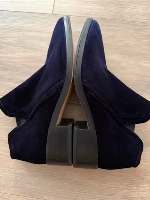 Dolce Vita Navy Suede Chelsea Ankle Boots thumbnail 7