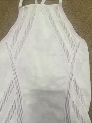 Athleta Pastel Lilac Adjustable-Strap Sports tank top thumbnail 4