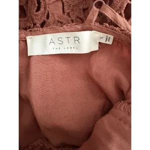 ASTR The Label Lace A Line Midi Dress Mauve Women's Size Small thumbnail 13