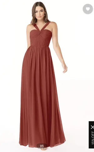 Azazie Dionne Bridesmaid Dress thumbnail 1